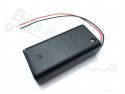 Battery holder AA Penlite x 2 (3V) with lid